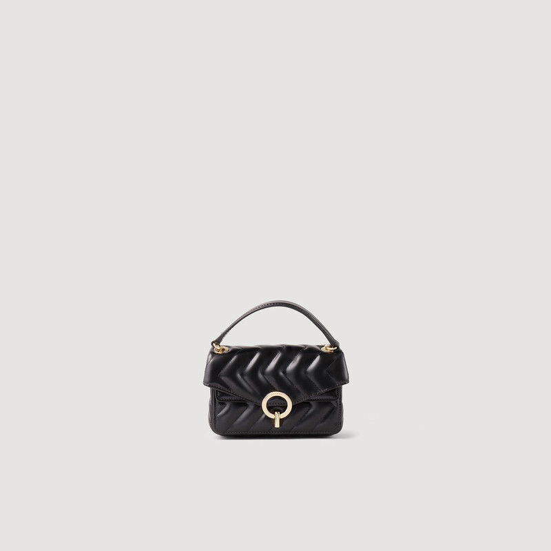 Sandro PLAIN LEATHER YZA MINI BAG outlook
