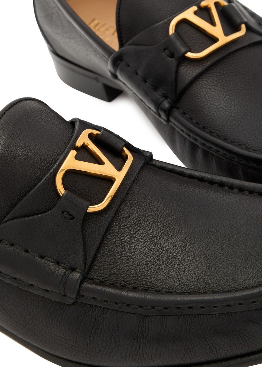 Valentino Garavani Vlogo Leather Loafers - 4