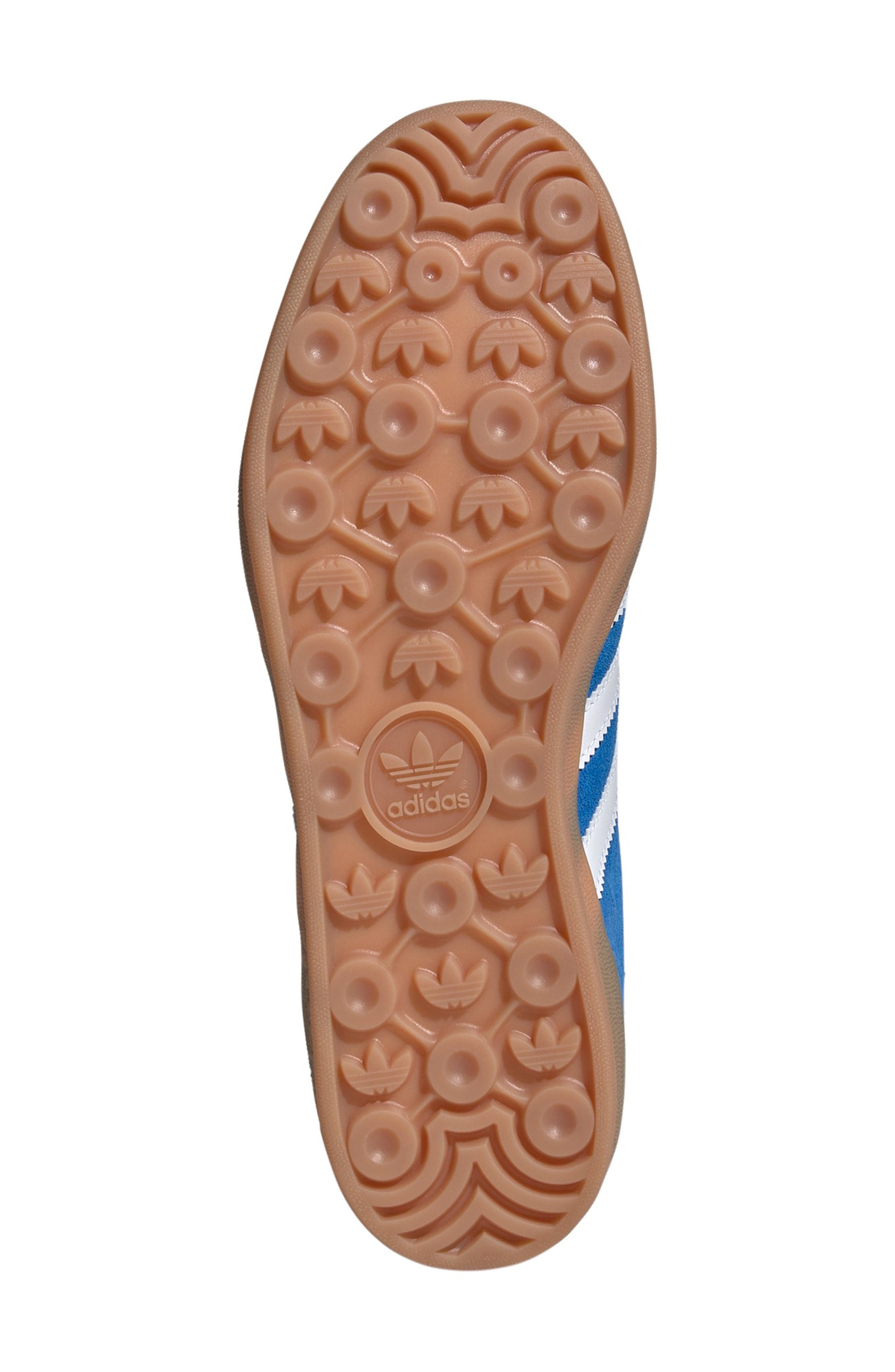 adidas Gazelle Indoor Sneaker in Bluebird/White/Gum at Nordstrom - 5