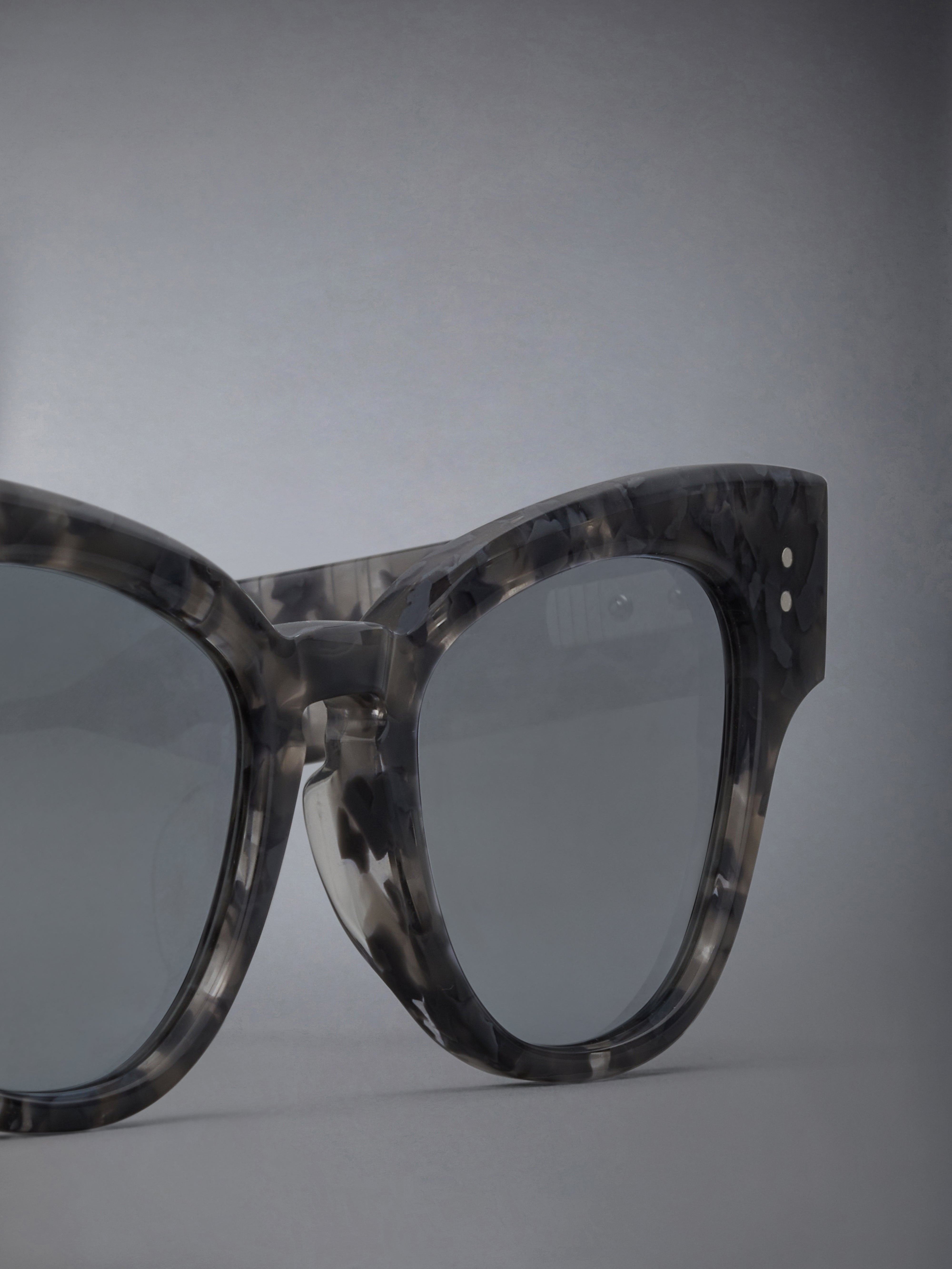 TORTOISE ACETATE CATEYE SUNGLASSES - 7