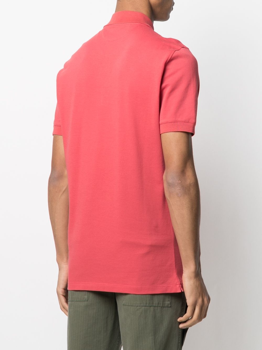 coral polo shirt - 4