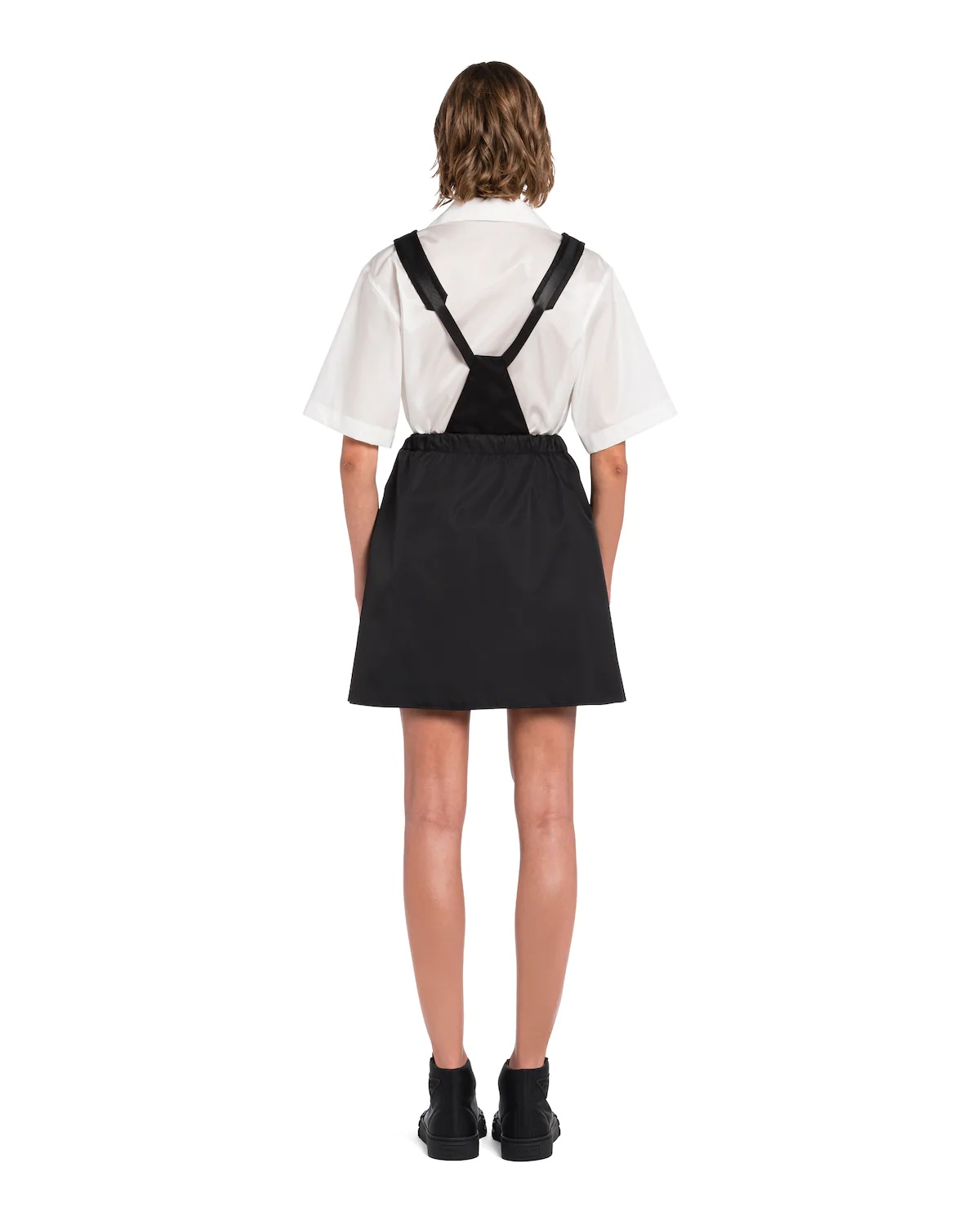 Re-Nylon Gabardine pinafore dress - 4