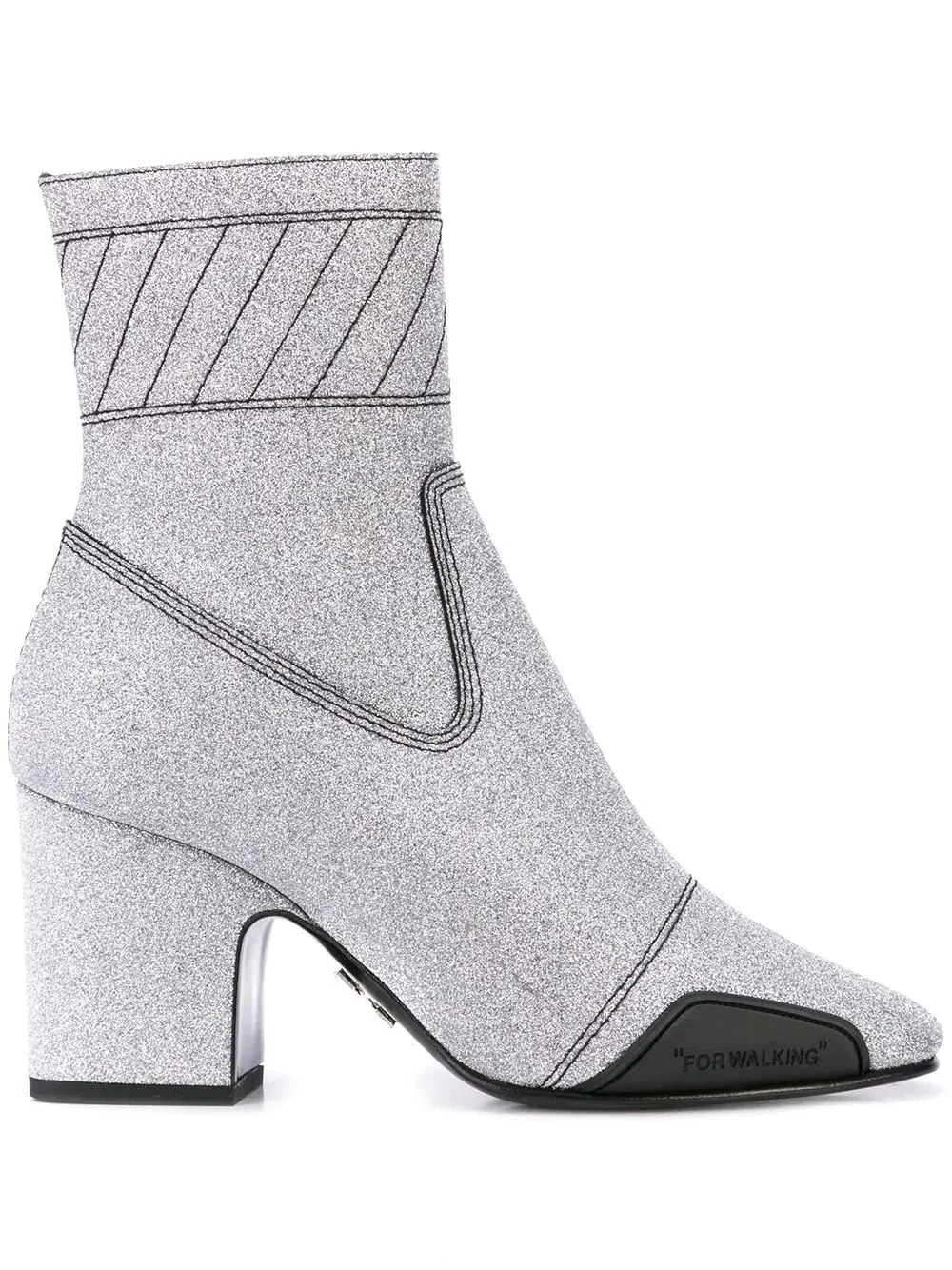 glitter ankle boots - 1