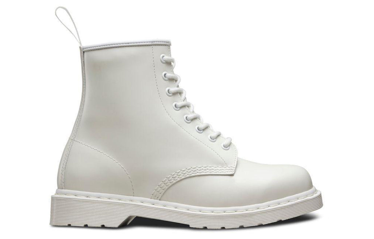 Dr. Martens 1460 Mono Smooth Leather 8 Martin boots White Unisex 14357100 - 2