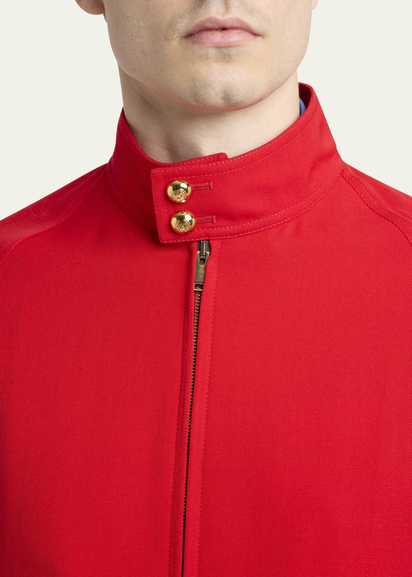 Men's Harrington Wool Full-Zip Blouson - 5
