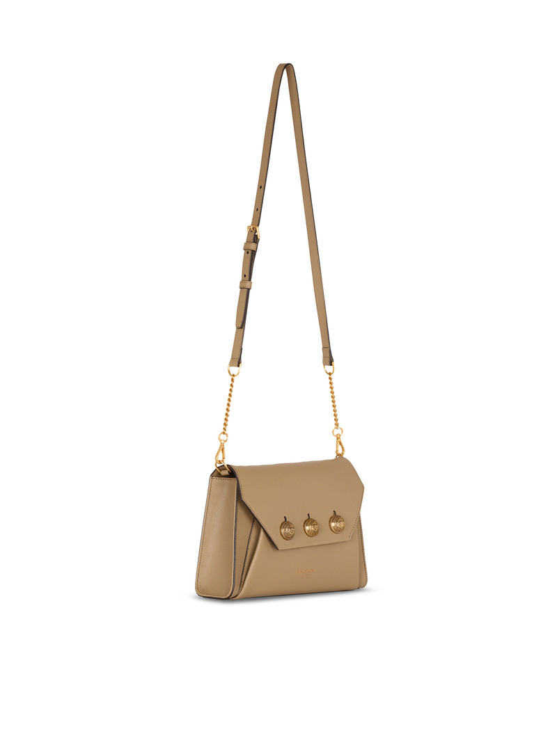 Emblème Flap grained calfskin bag 3