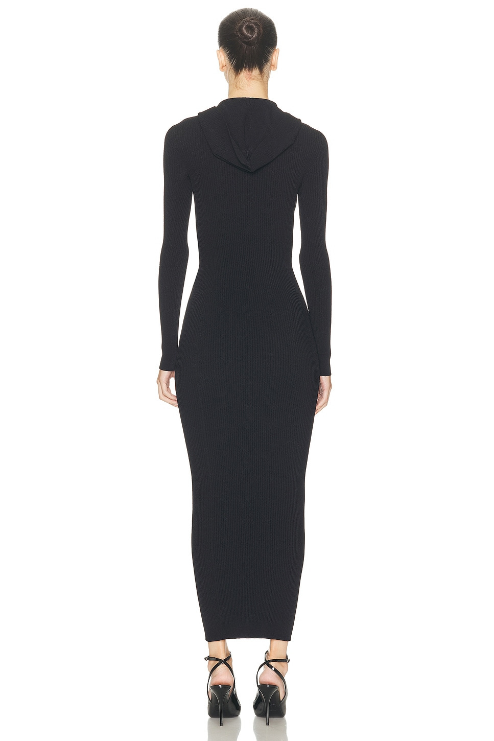 Hooded Bodycon Dress - 3