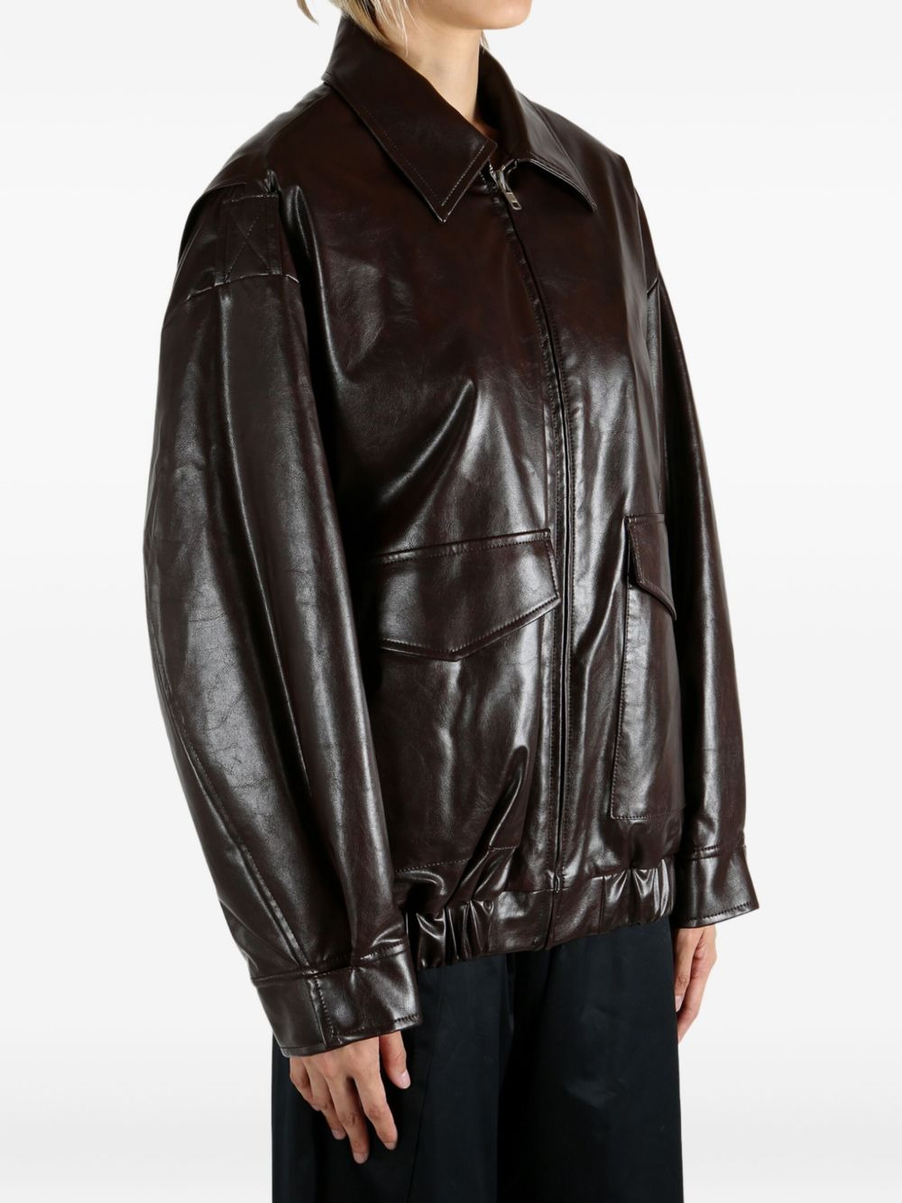 flap-pockets jacket - 3