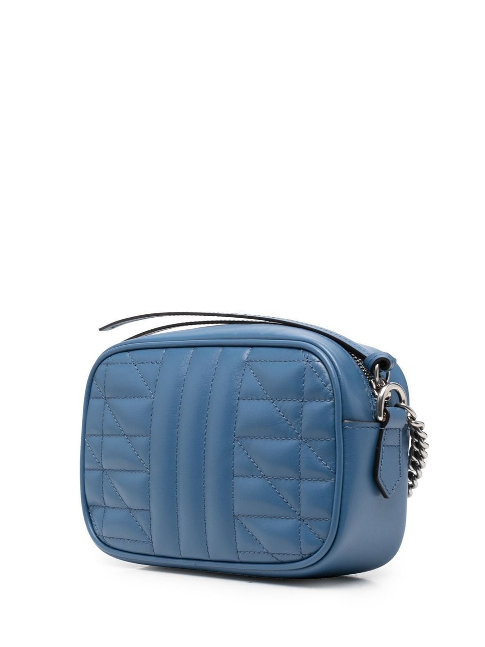 Gg marmont leather crossbody bag - 3