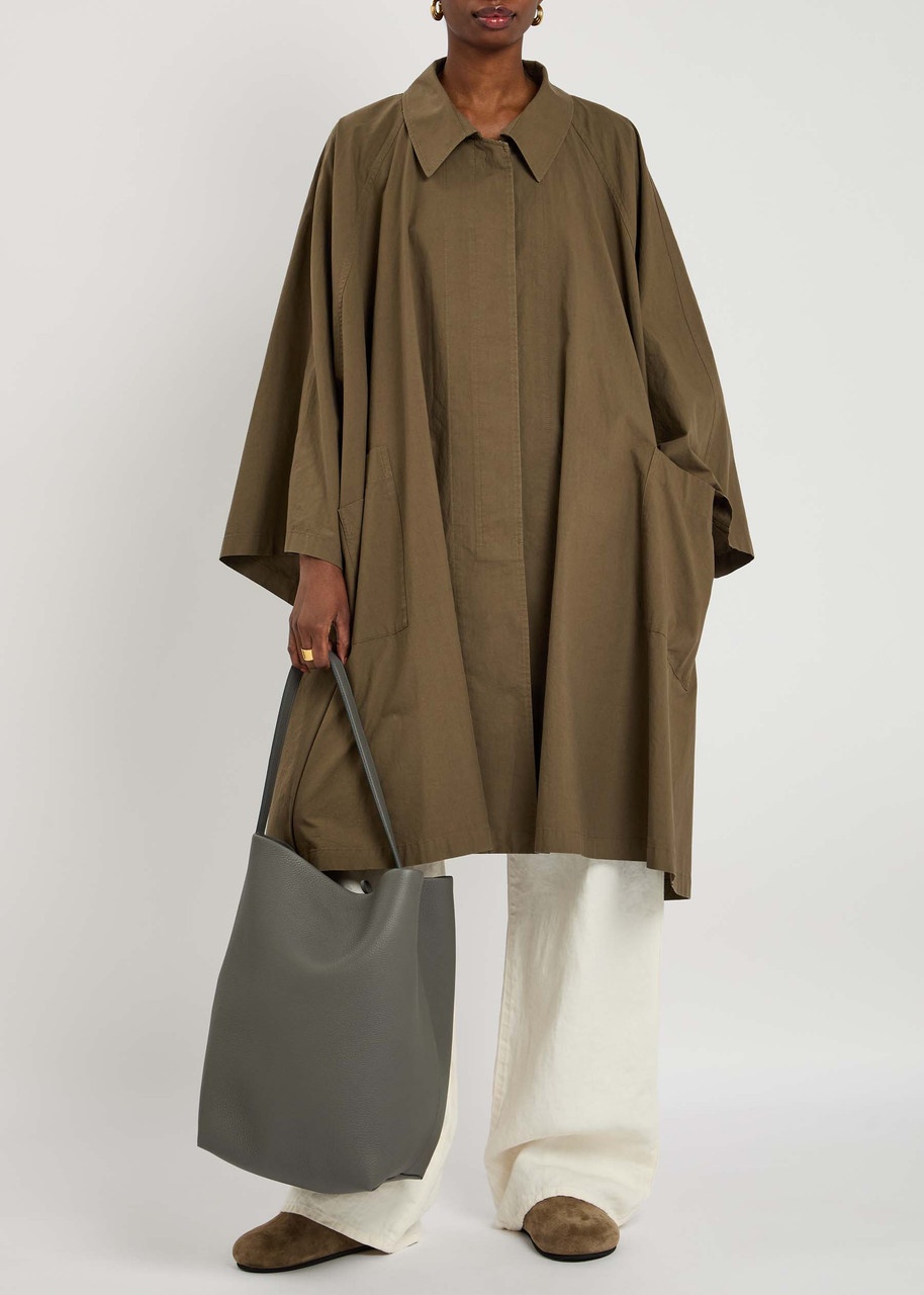 The Row Leins Cotton-poplin Coat - 4