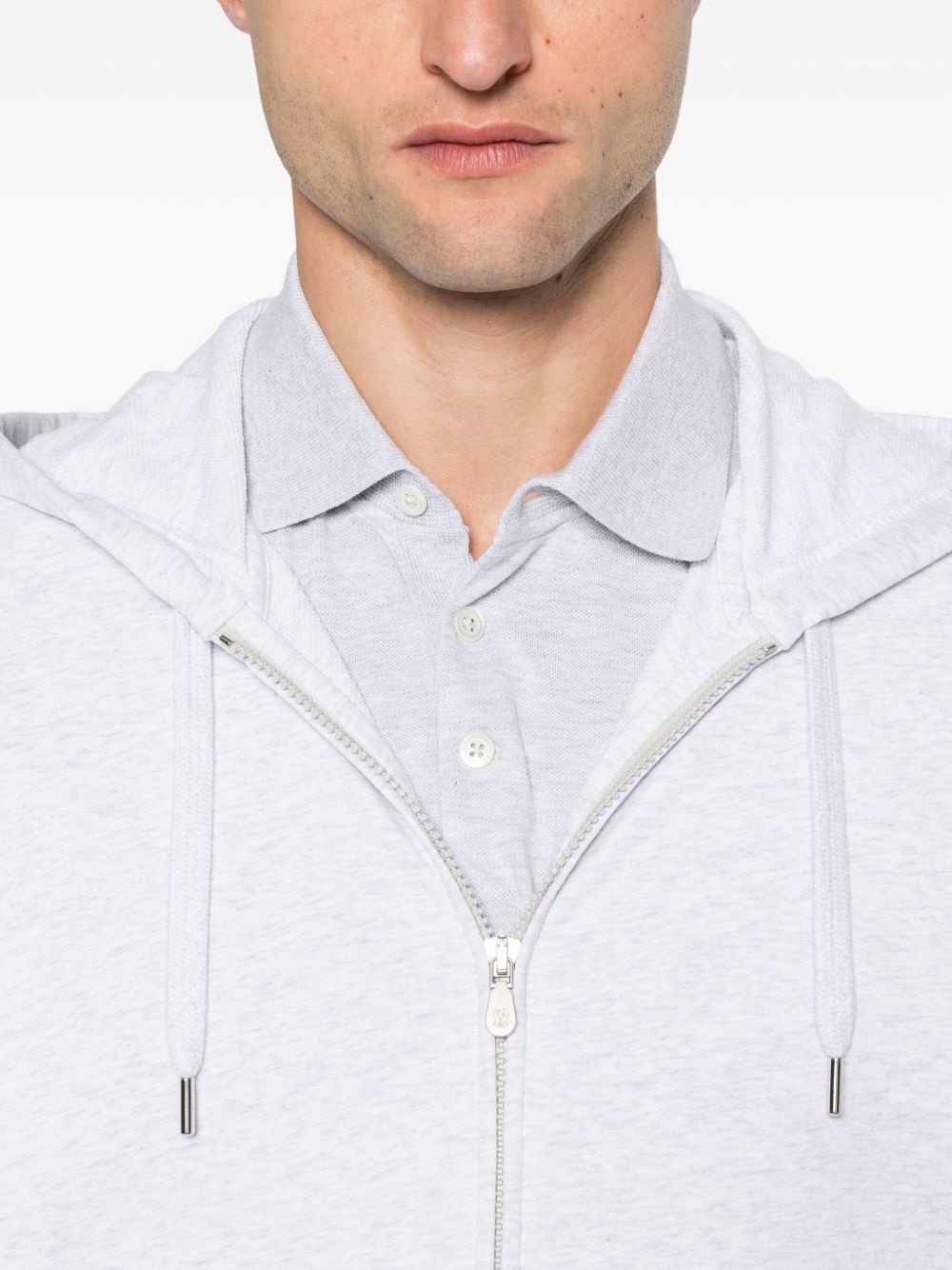 zip-up hoodie - 5