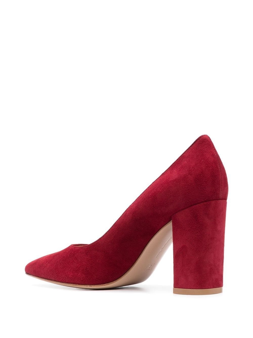 Piper 85mm suede pumps - 3