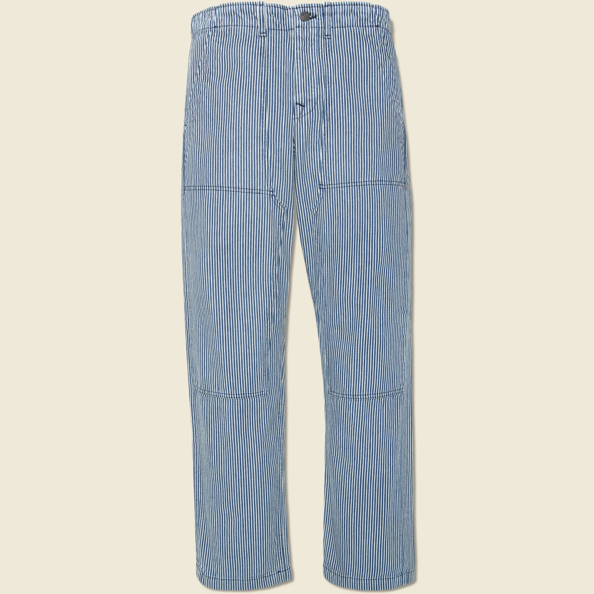 Hencye Work Pant - Hickory Stripe - 1