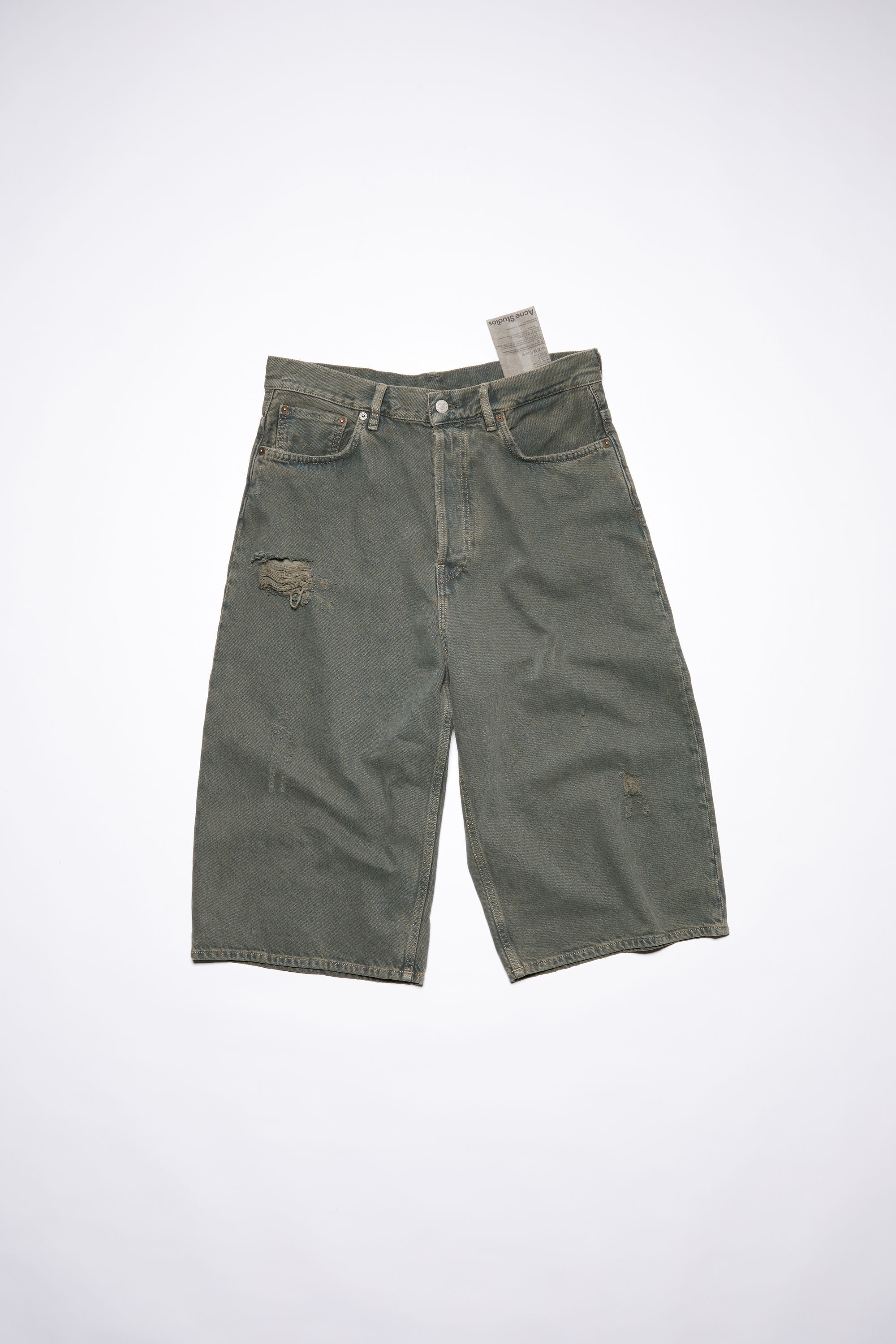 Loose fit shorts - Blue/green - 7