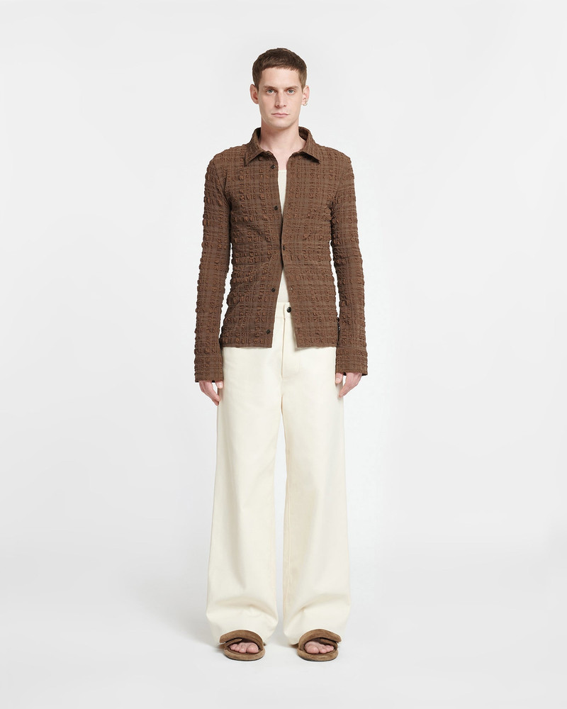 Nanushka Seersucker Shirt outlook