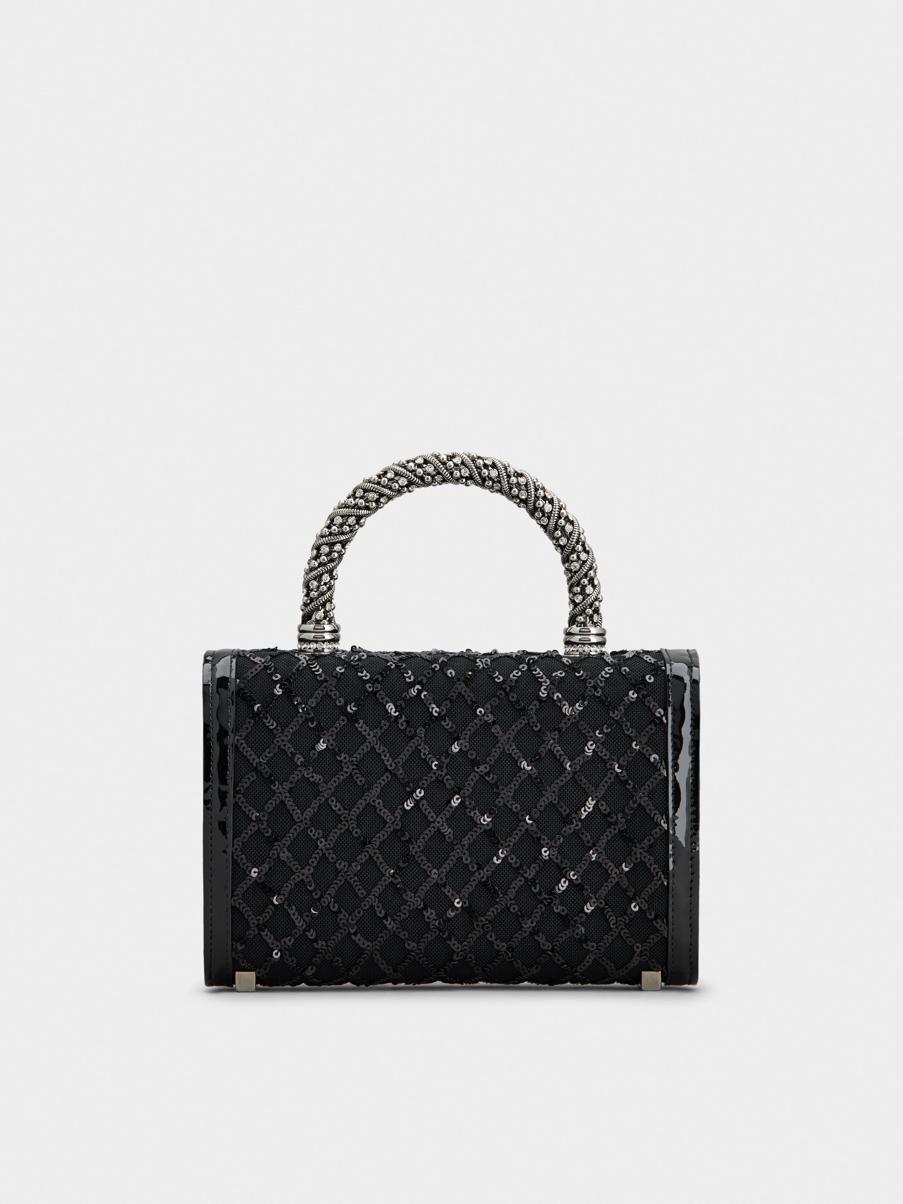 Jewel Efflorescence Mini Bag with sequins - 5