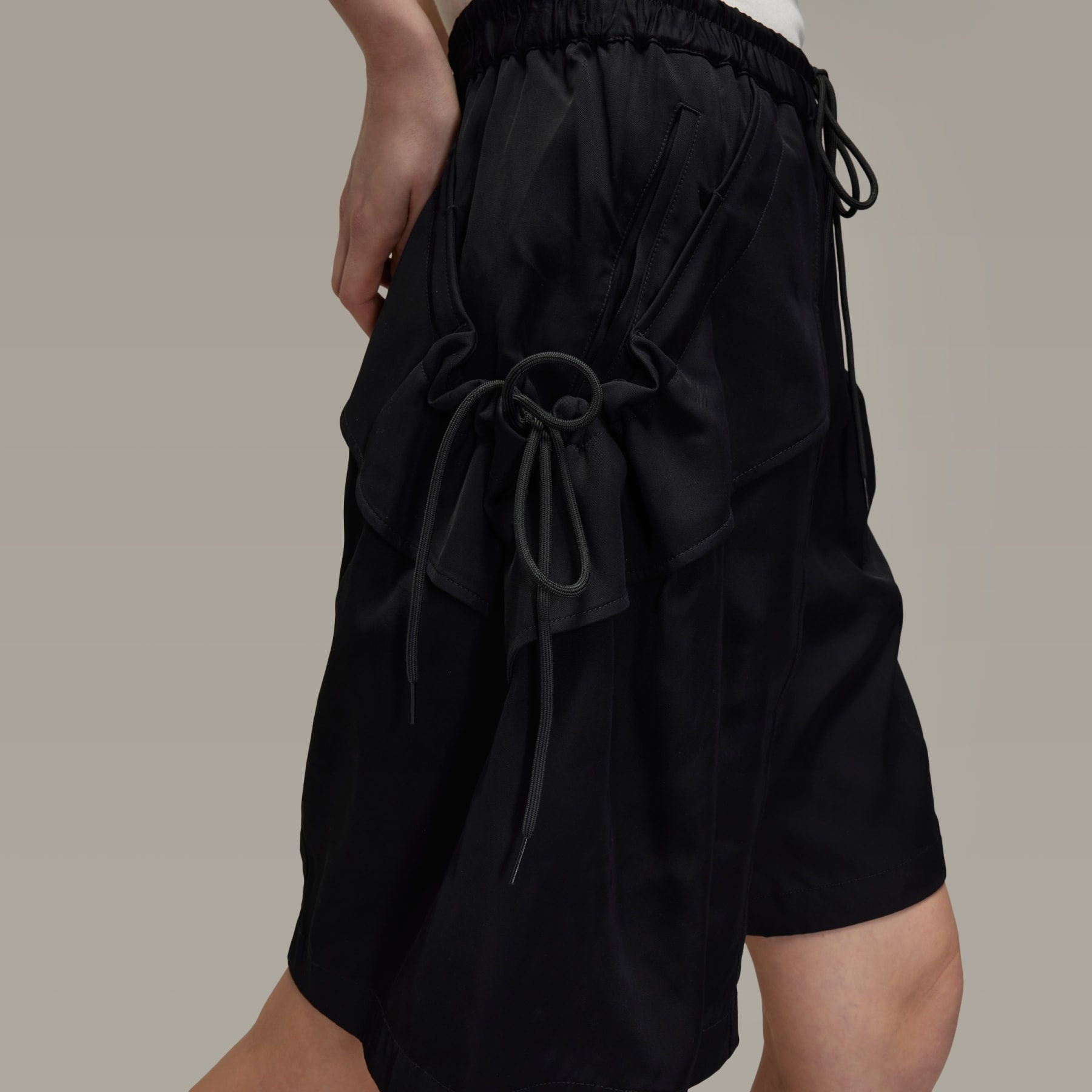 Y-3 Rayon Twill Shorts - 7