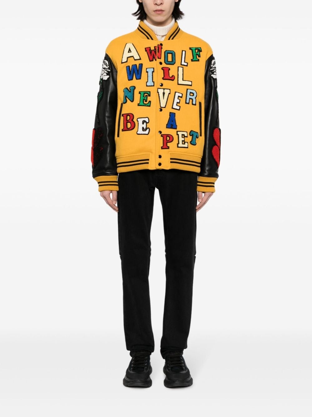 x K. Tolnoe Varsity bomber jacket - 2