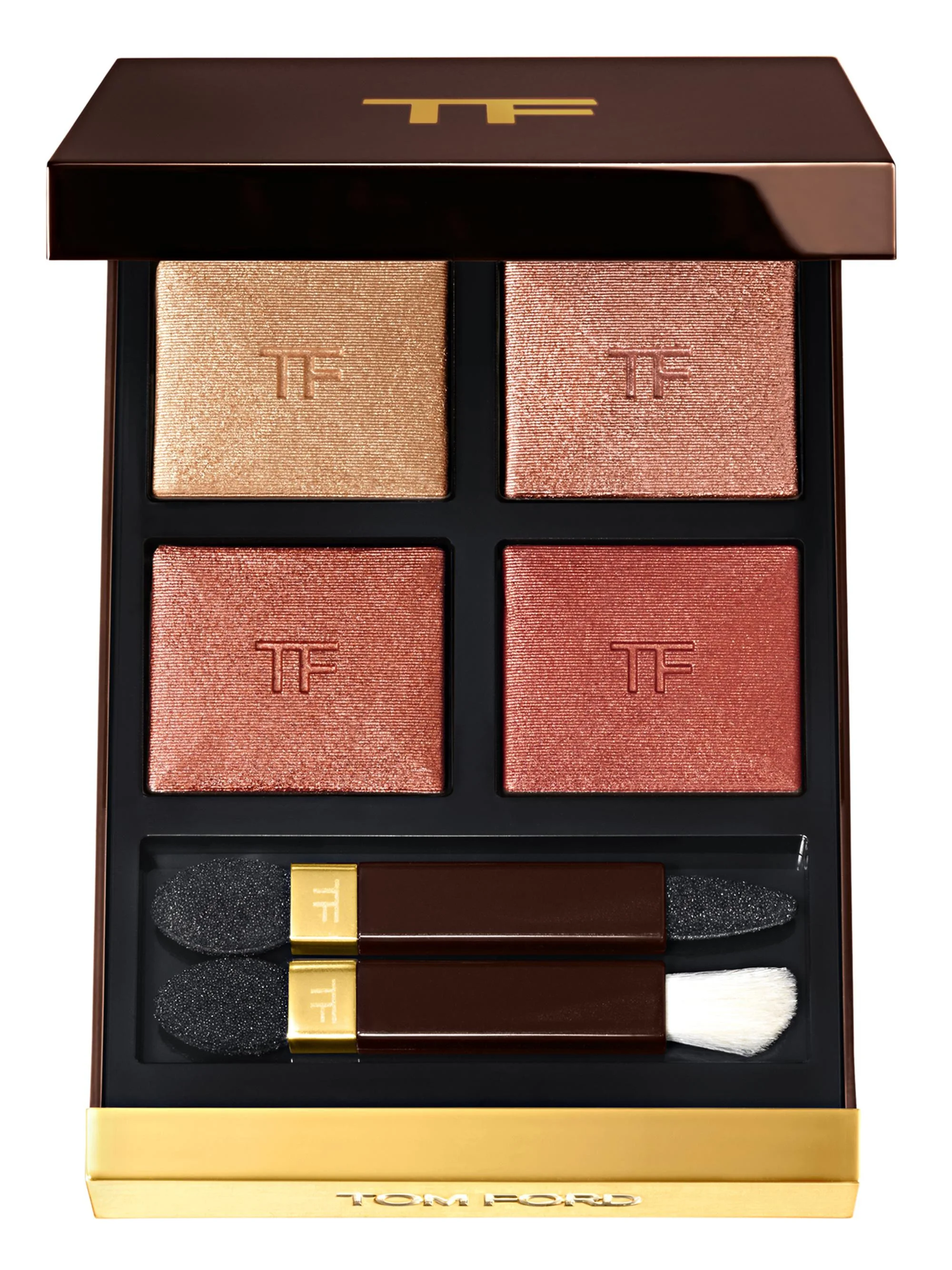 Women's Eye Color Quad Eyeshadow Palette - Golden Hour - 1
