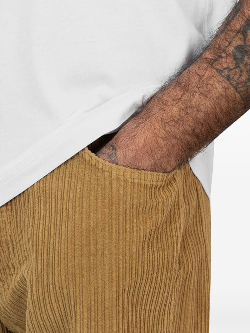 wide-leg corduroy trousers 4