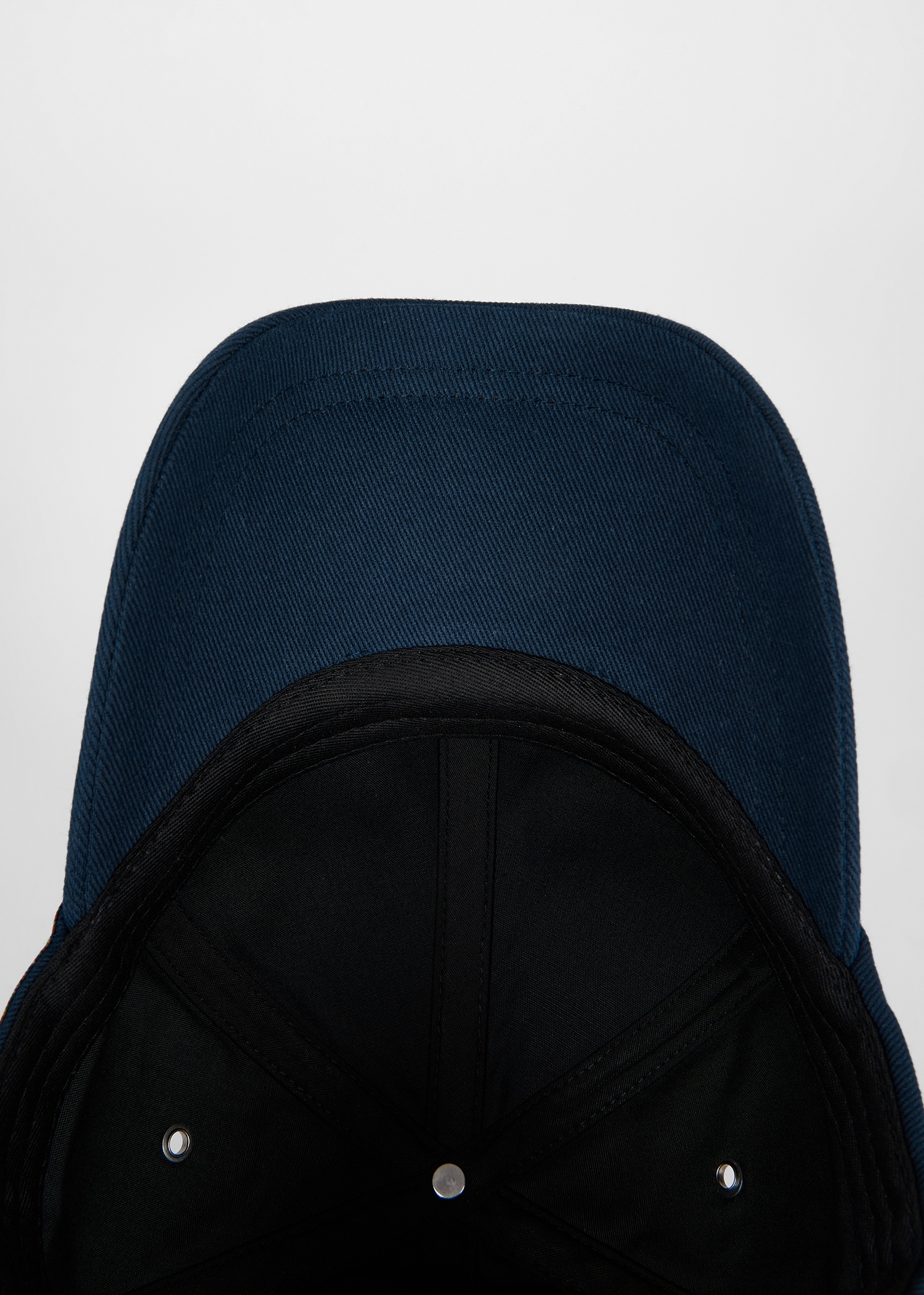 Navy 'Signature Stripe' Trim Baseball Cap - 3