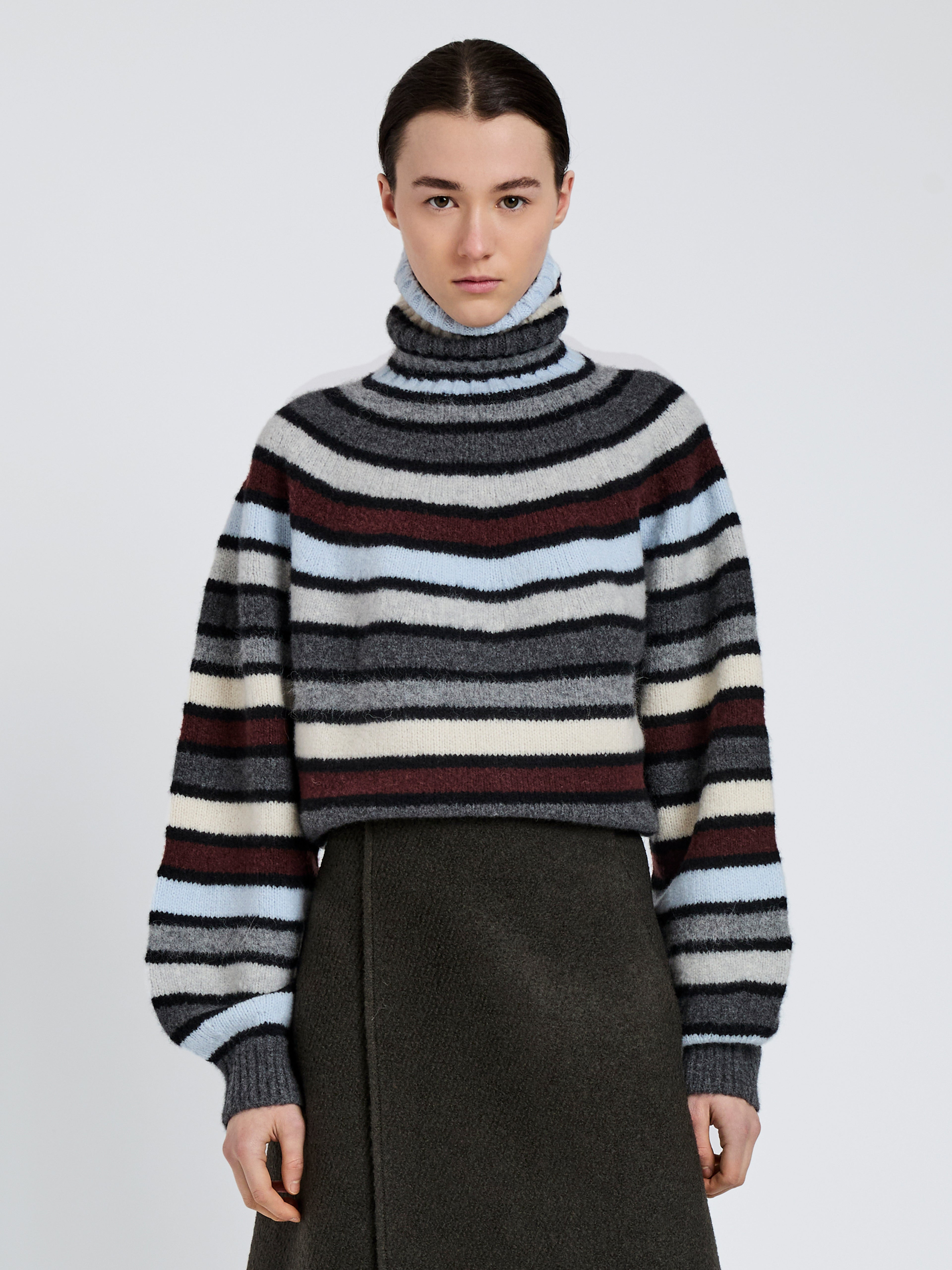 Danea Top in Stripe Cashmere - 2