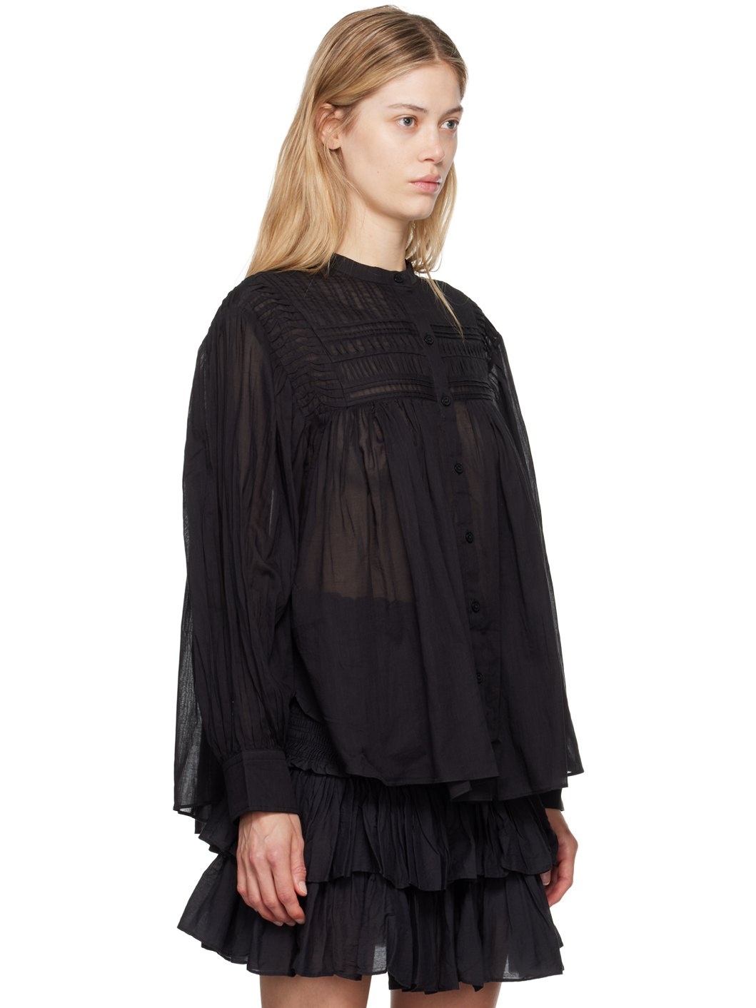 Black Plalia Shirt - 2