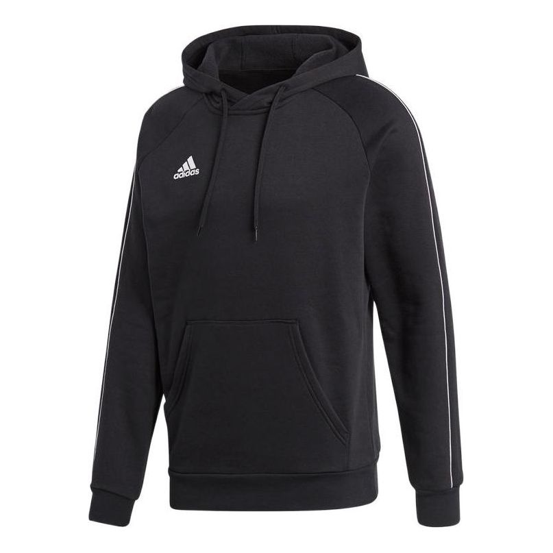 adidas Colorblock Stay Warm Fleece Lined Hooded Long Sleeves Hoodie Men's Black CE9068 - 1