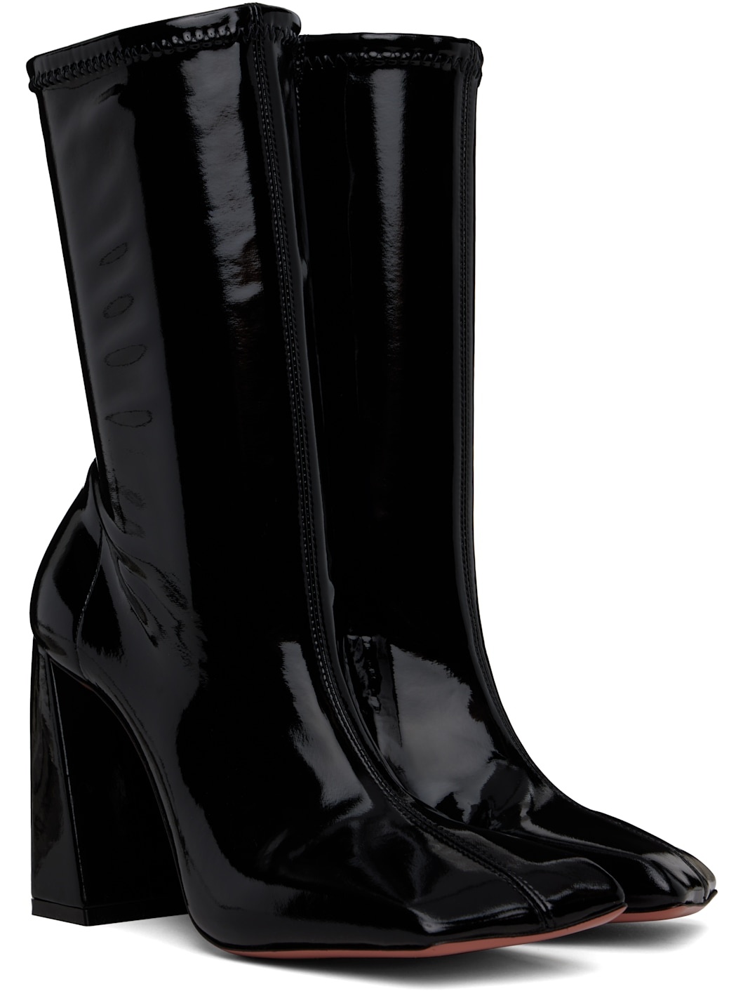Black Marine Stretch Boots - 4