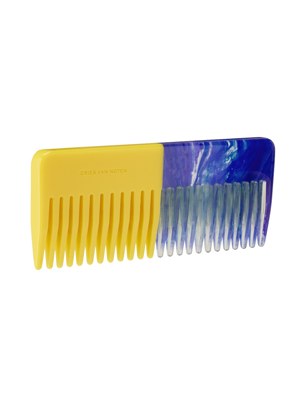 Blue & Yellow Bi-Color Comb - 2