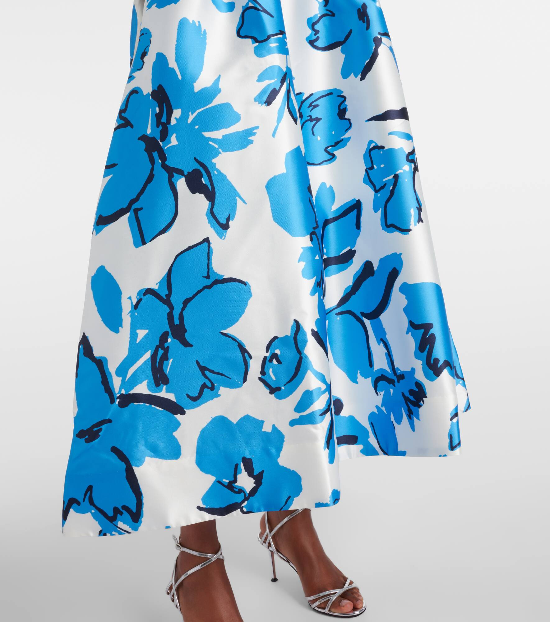 Sapphira belted floral midi dress - 5