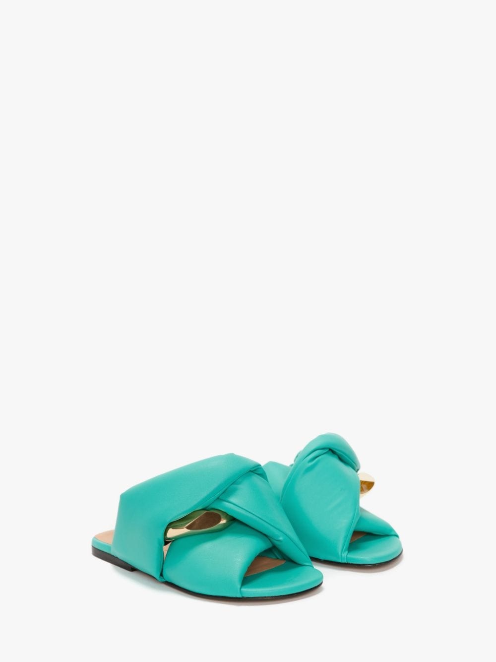 WOMEN'S CHAIN TWIST FLAT SANDAL - 2