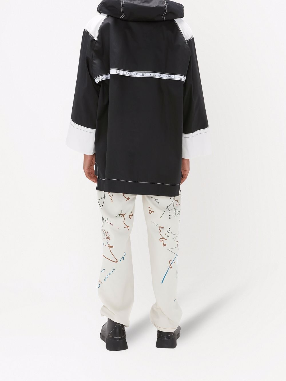 Oscar Wilde Capsule pullover parka - 4