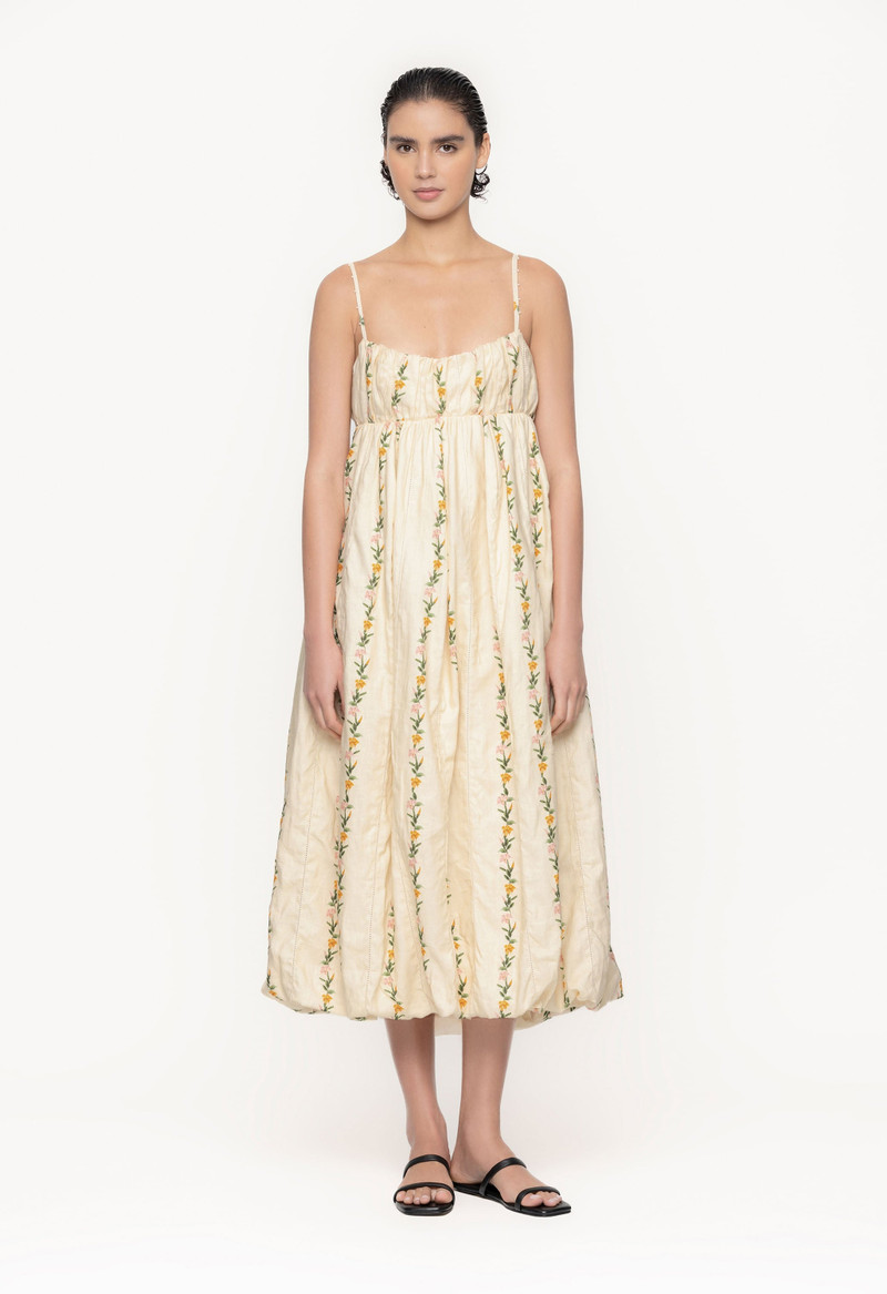 Agua by Agua Bendita Limonaria Ranas Midi Dress outlook