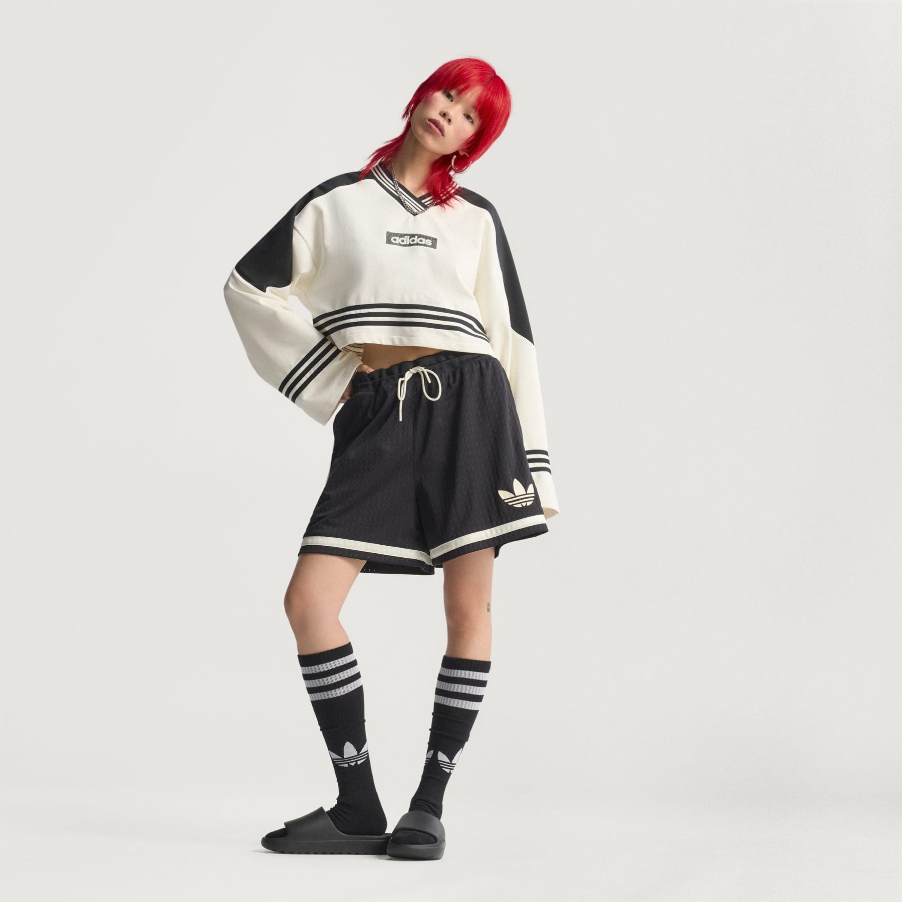 Blocking Crewneck Sweatshirt - 7