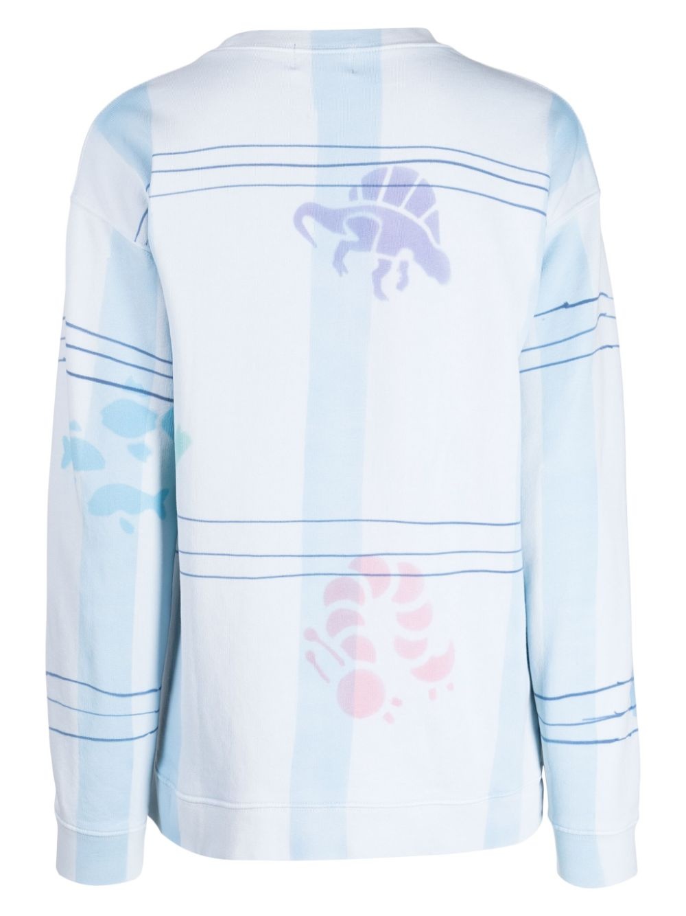 graphic-print cotton sweatshirt - 2