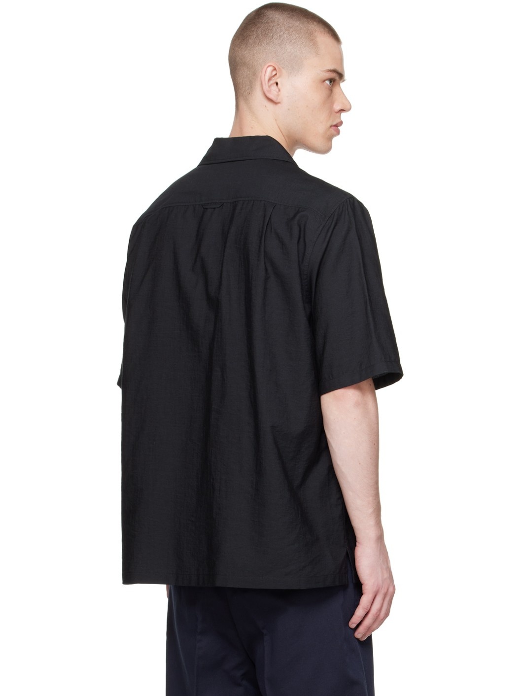 Black Button Shirt - 3