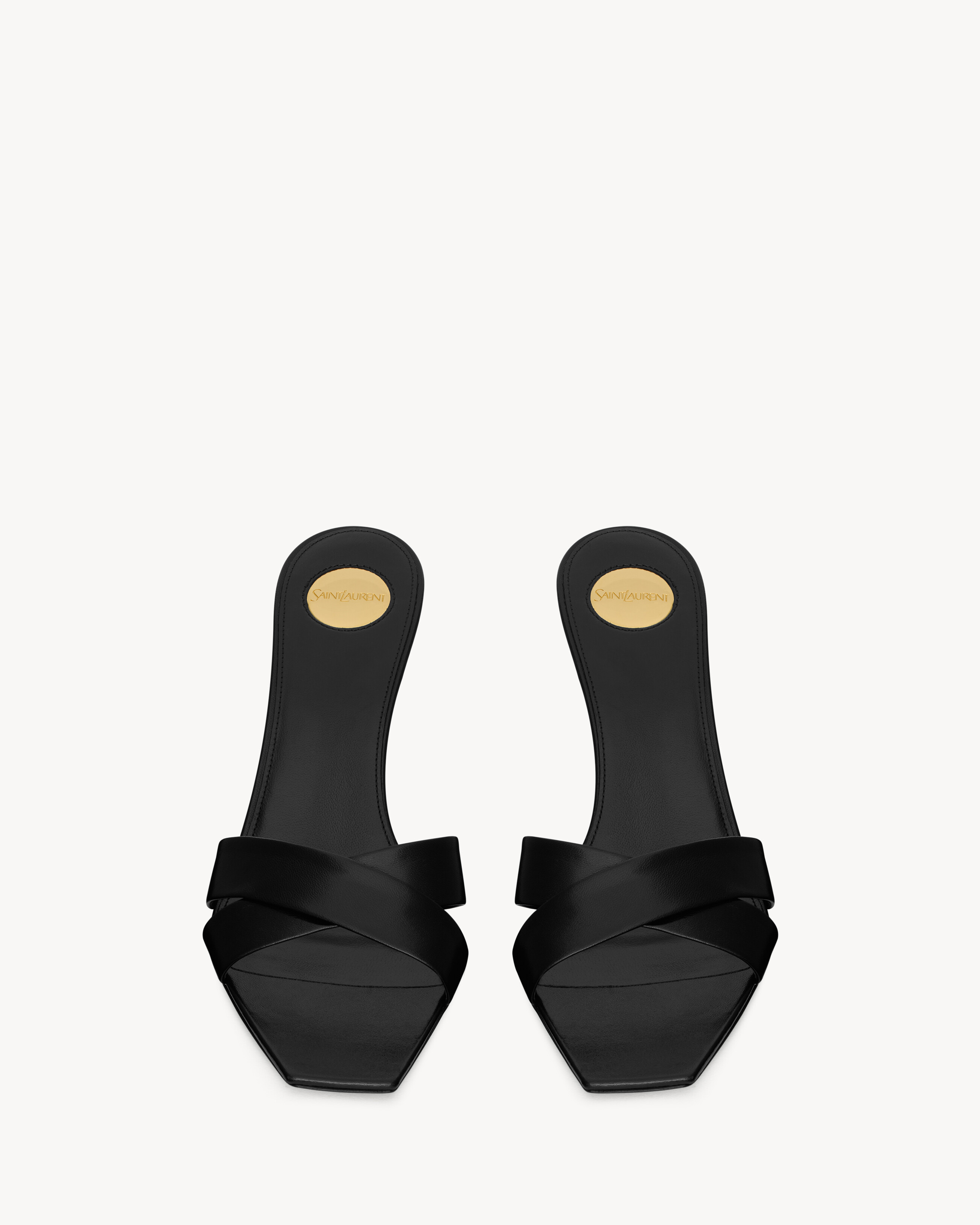 JILL MULES IN SMOOTH LEATHER - 2