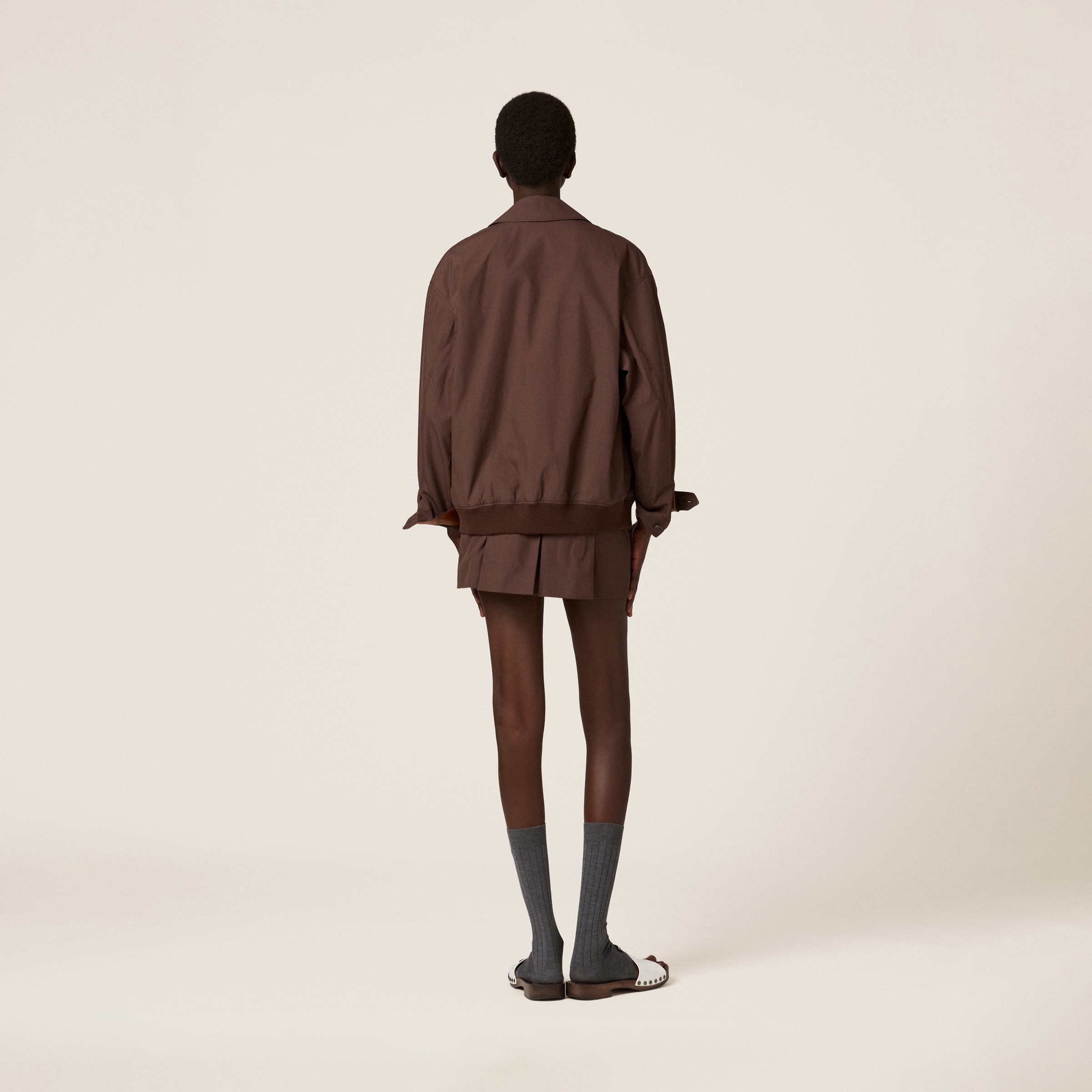 Panama cotton blouson jacket - 3