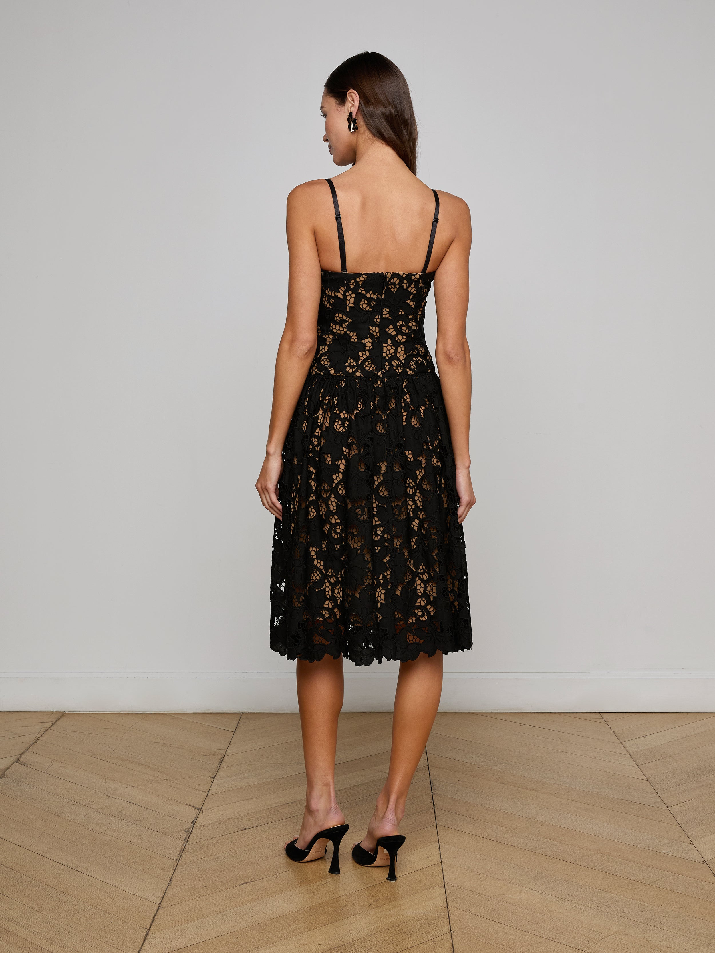 Flyn Lace Midi Dress - 5