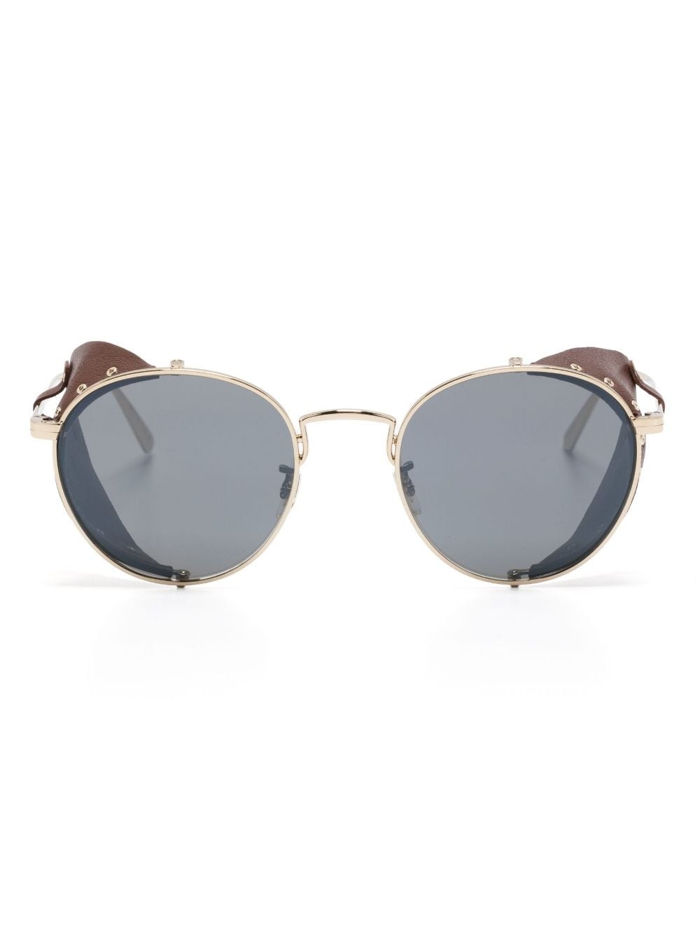 Oliver Peoples Gold Cleamons Sunglasses