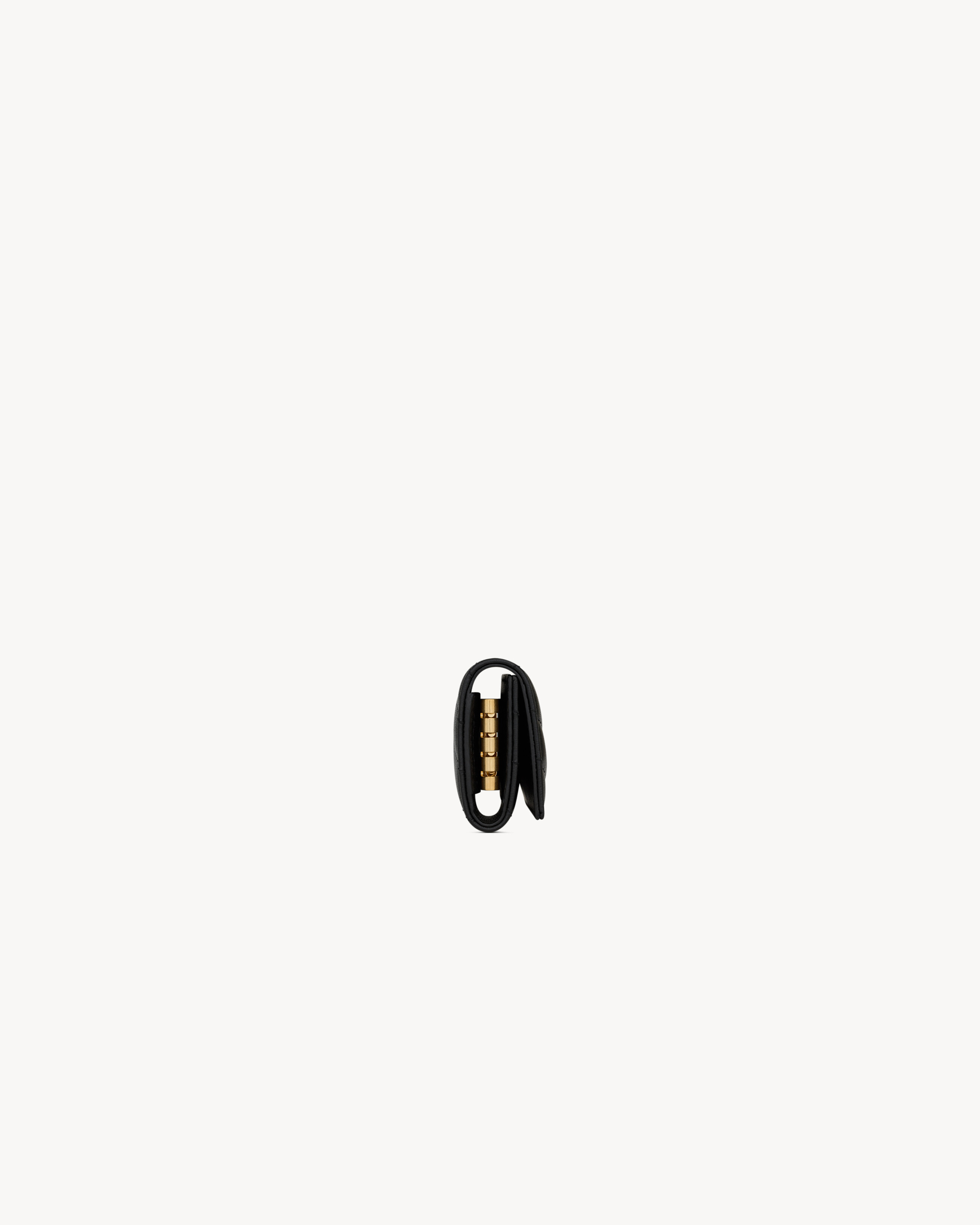 CASSANDRE MATELASSÉ SLIM KEY CASE IN QUILTED LAMBSKIN - 3