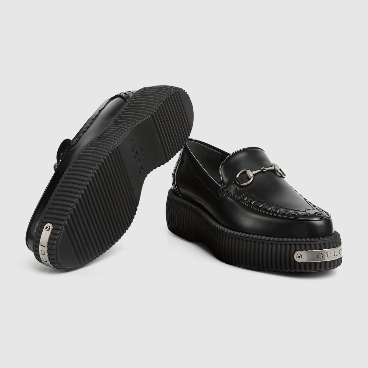 Women's Gucci Horsebit creeper loafer - 6