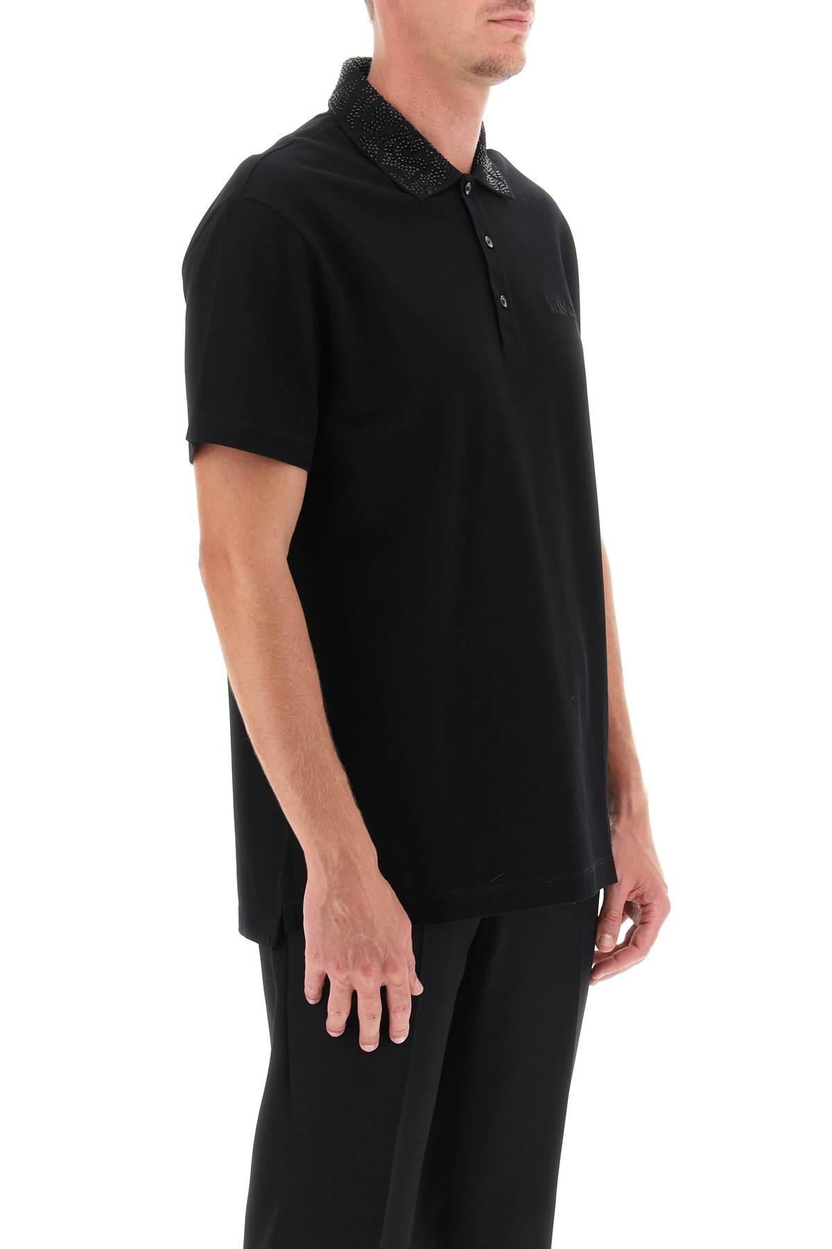 Barocco Silhouette polo shirt - 3