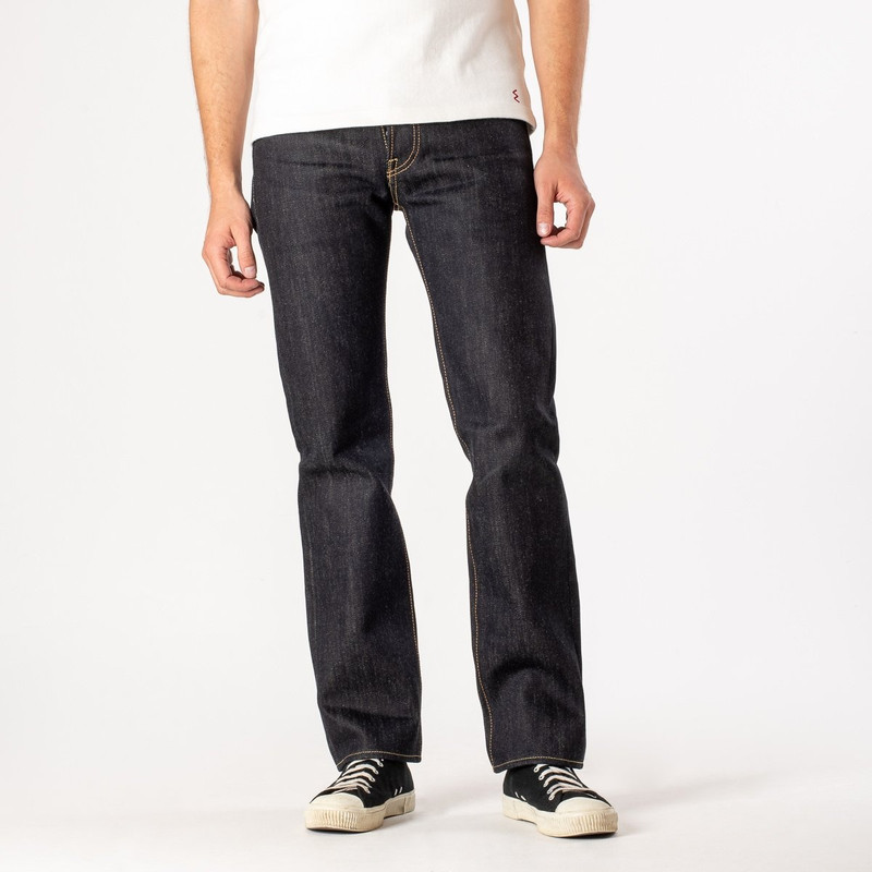 Iron Heart IH-666-XHS 25oz Selvedge Denim Slim Straight Cut Jeans - Indigo outlook