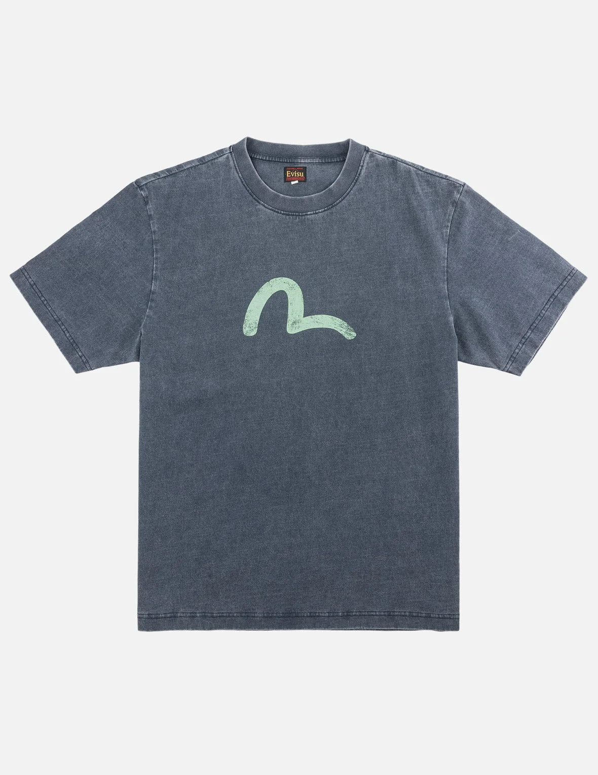 Ebisu & Seagull Print T-shirt - 1