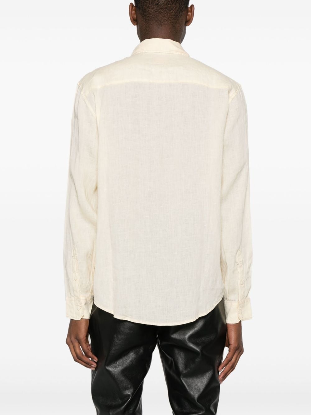 S-Emil linen shirt - 4