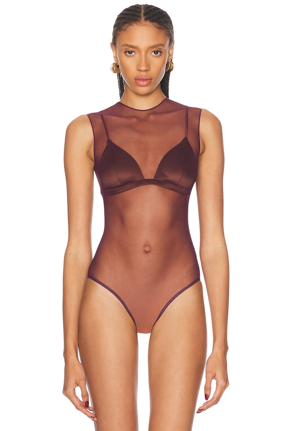 Fine Mesh Bodysuit - 2