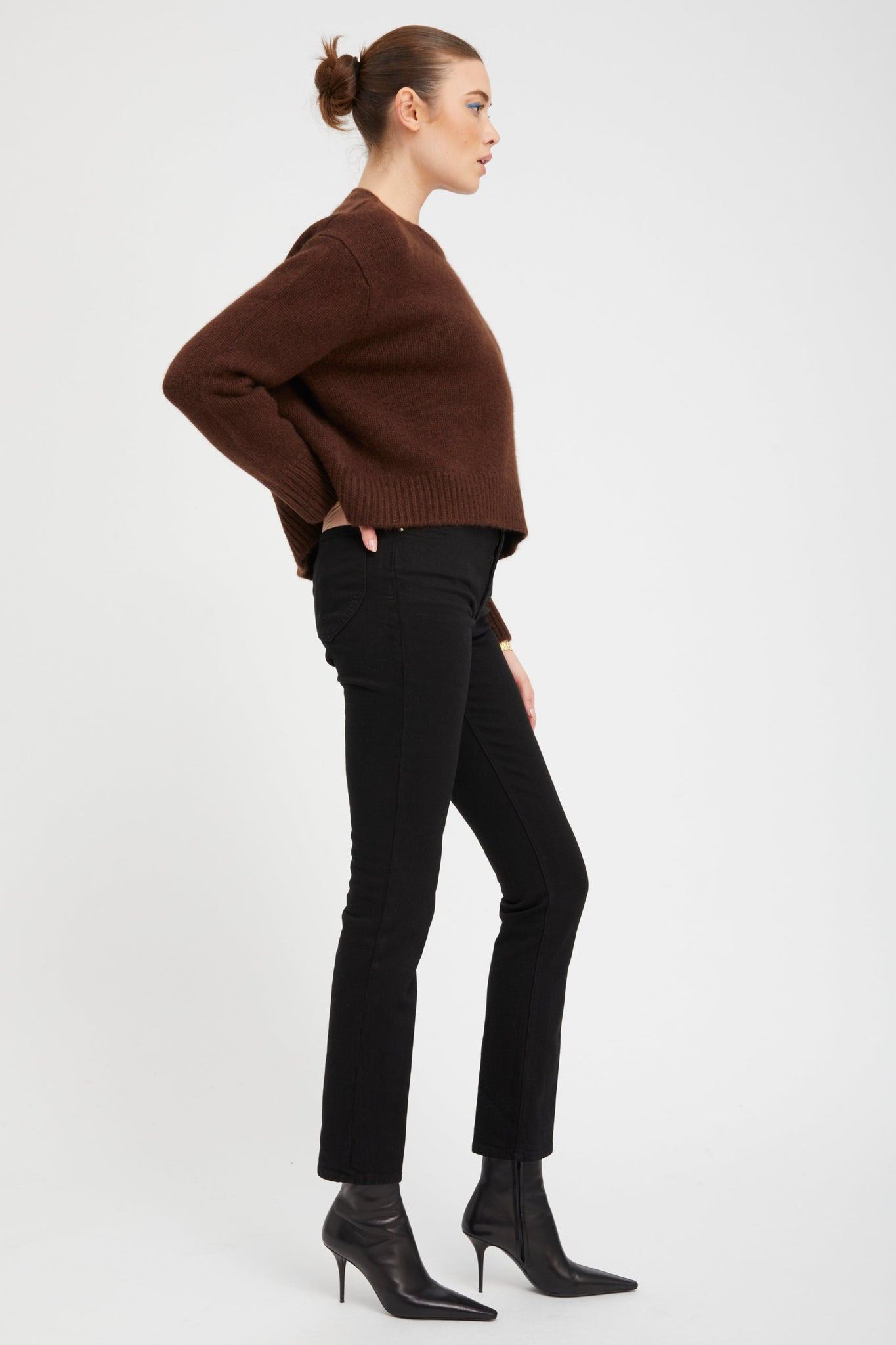 STEVIE SLIM STRAIGHT LEG DENIM - 3