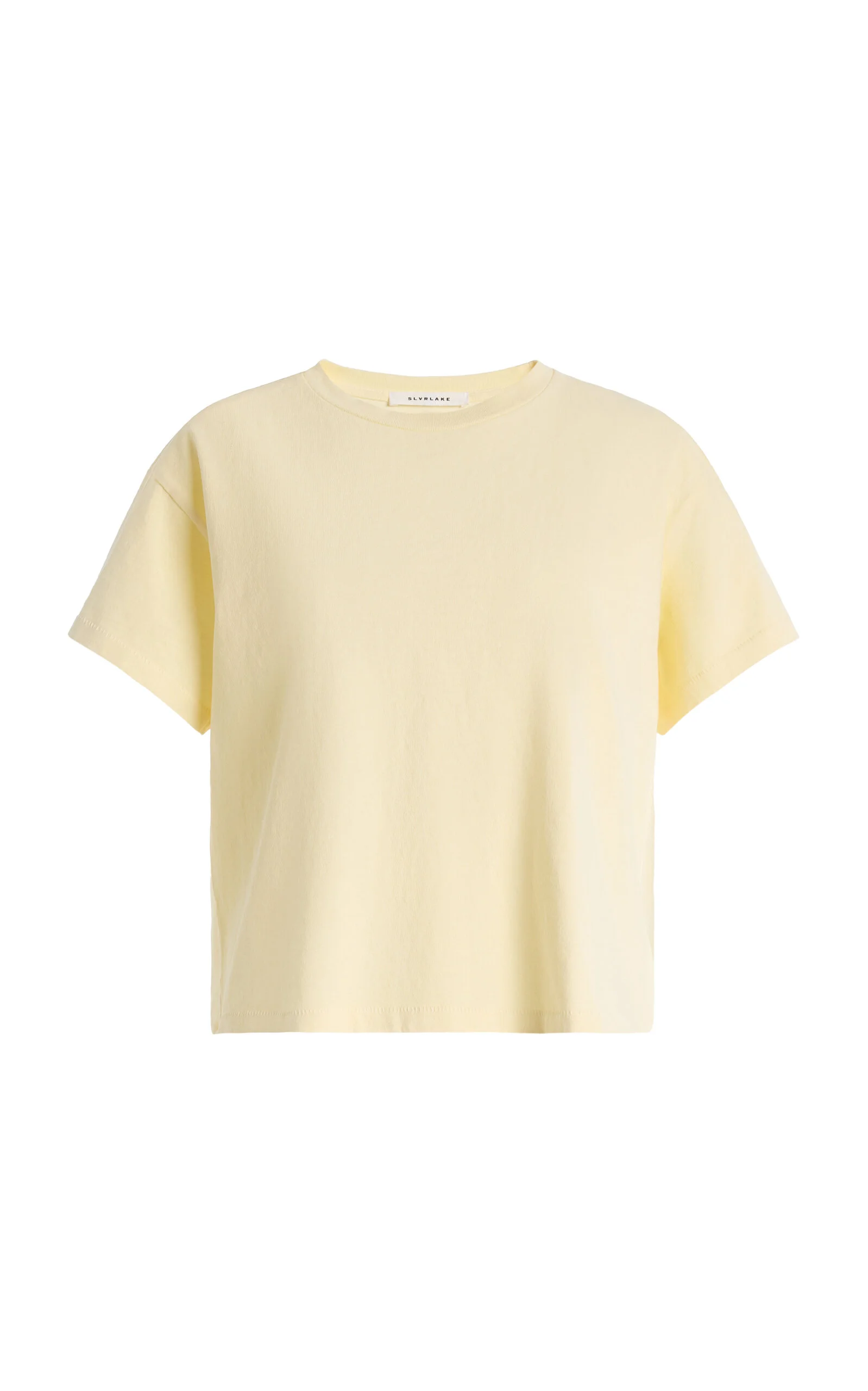 Square Cotton T-Shirt yellow - 1
